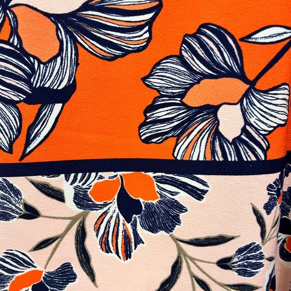 Vince Camuto Sleeveless Floral Dress Size 2 - Picture 6 of 8